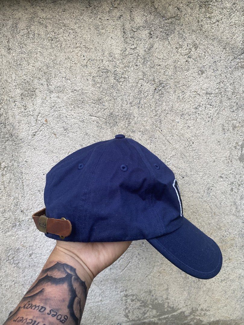 RRL Ralph Lauren navy blue cap (Category: Caps & Hats) located in Davao. Submitted by wabadgetthrift (Listing ID 1470816245, Image 2). Description: Freshly thrifted Good condition, need wash only amoy ukay.