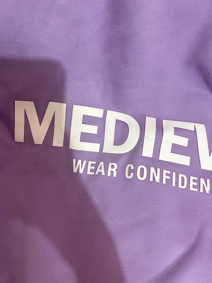 RUSH!!! Medieval lavender hoodie small (Category: Hoodies) located in Manila. Submitted by lemon.meringuee (Listing ID 1470914884, Image 2). Description: RUSHHH!!! good condition (lady owned) small size (refer to the sizing chart at the last photo) i can provide free shipping thru j&t if you are within metro manila! no issues, minimal flaw lang sa letter n at the back .
