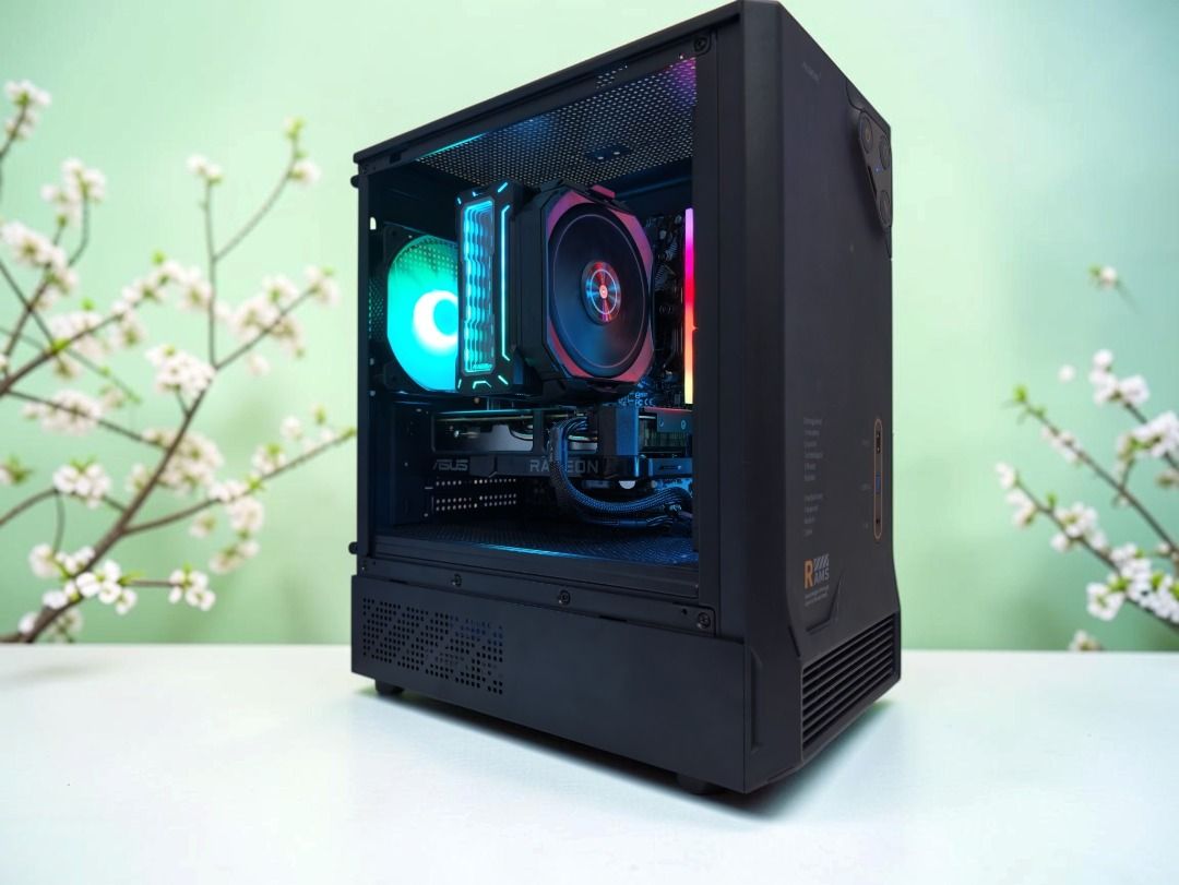 RYZEN 5 5600X RTX 3050 CUSTOM Gaming PC RTX 5060 Ti RTX 5070 Ti RTX ...