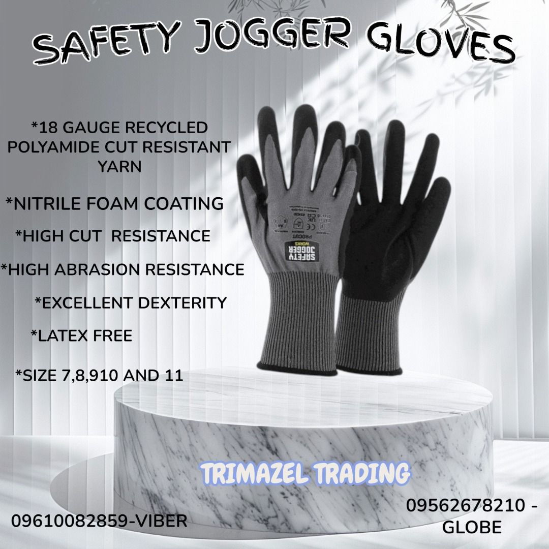 SAFETY JOGGER CUT RESISTANT GLOVES (Category: Looking For) located in Las Pinas. Submitted by anin_19 (Listing ID 1470792018, Image 1). Description: 🧤 SAFETY JOGGER GLOVES — PROTECTION YOU CAN TRUST! Keep your hands protected while working with Safety Jogger Gloves! Designed for practical workplace use, these gloves are ideal for construction, warehousing, logistics, maintenance, manufacturing, and industrial applications. ✅ Designed for workpla