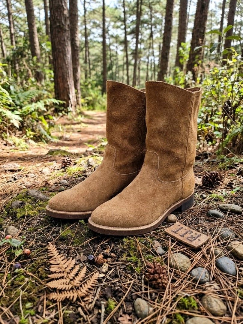 SALE! Vintage Thom McAn Roper Style Pull-on Boots (Category: Boots) located in Baguio. Submitted by rjtbootshop2600 (Listing ID 1470762696, Image 1). Description: US 7 Womens.