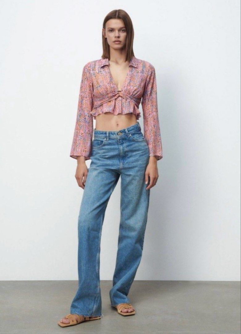SALE‼️ZARA blouse (Category: Blouses) located in San Jose del Monte. Submitted by senorita_wella (Listing ID 1470829781, Image 1). Description: .