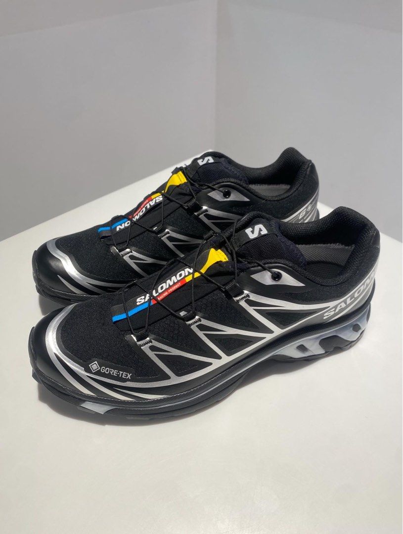 Salomon XT6 Gorotex Black Silver (Category: Sneakers & Footwear) located in Manila. Submitted by gio.dy (Listing ID 1470747366, Image 1). Description: Salomon XT6 Gorotex Black Silver Available on hand! ₱11,000 Sizes 8-13 ❗️Limited stock only. 🚚We deliver nationwide. 📩Pm for more details..