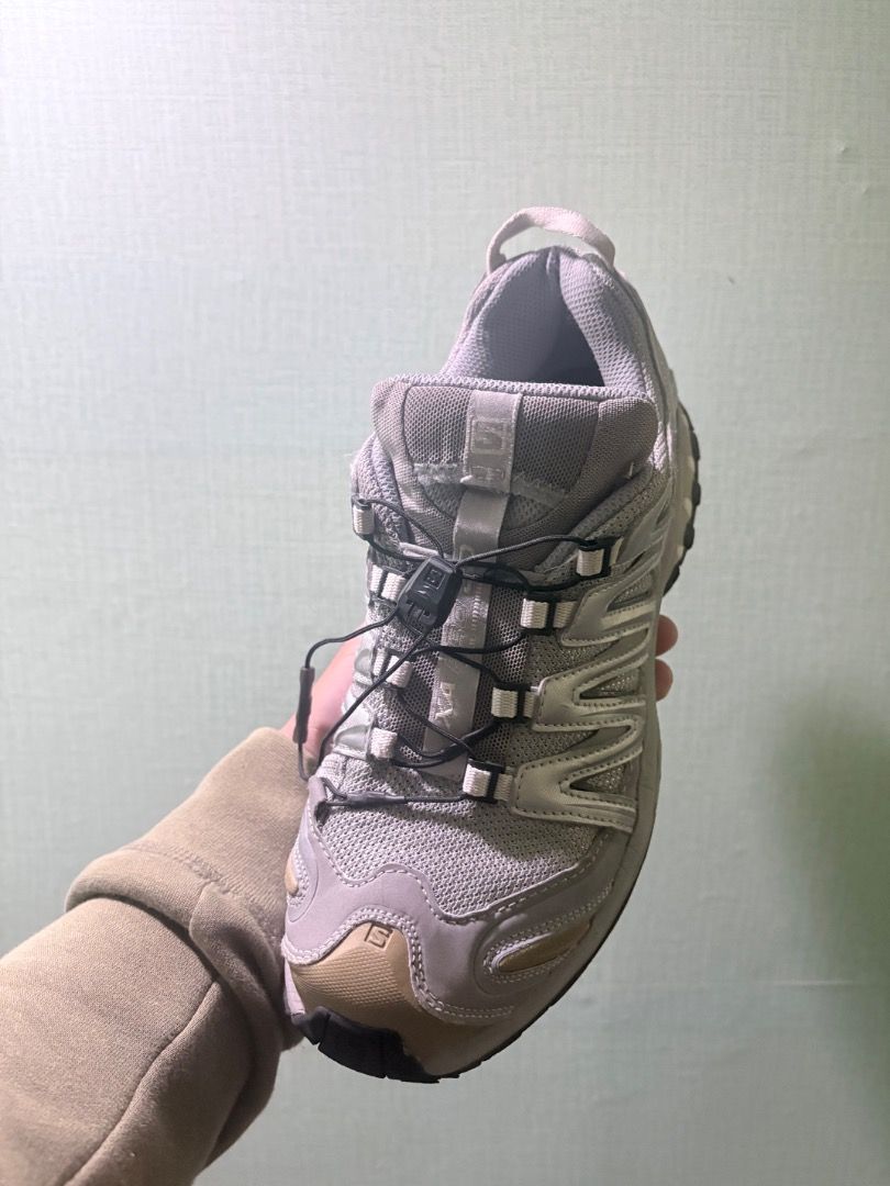 Salomon XT-6 Sneakers Grey Silver Size US 9.5 (Category: Sneakers) located in Molave. Submitted by shoethriftengs (Listing ID 1470906962, Image 3). Description: - Brand: Salomon - Model: XT-6 Trail Running Shoes - Colorway: Grey and Silver - Size: US 9.5 / UK 9 / EUR 43 1/3 - Features: Quicklace system & rugged Contagrip rubber outsole - Origin: Made in Cambodia - Condition: Clean soles with minimal wear.