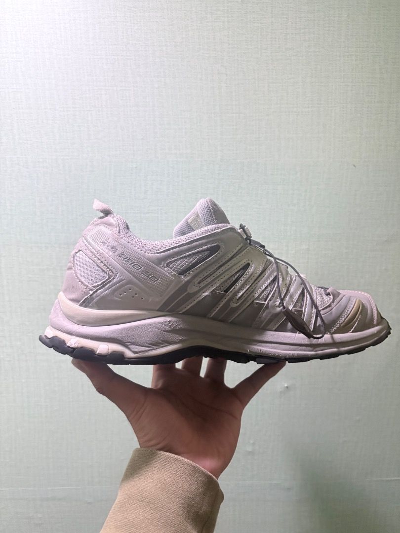Salomon XT-6 Sneakers Grey Silver Size US 9.5 (Category: Sneakers) located in Molave. Submitted by shoethriftengs (Listing ID 1470906962, Image 2). Description: - Brand: Salomon - Model: XT-6 Trail Running Shoes - Colorway: Grey and Silver - Size: US 9.5 / UK 9 / EUR 43 1/3 - Features: Quicklace system & rugged Contagrip rubber outsole - Origin: Made in Cambodia - Condition: Clean soles with minimal wear.
