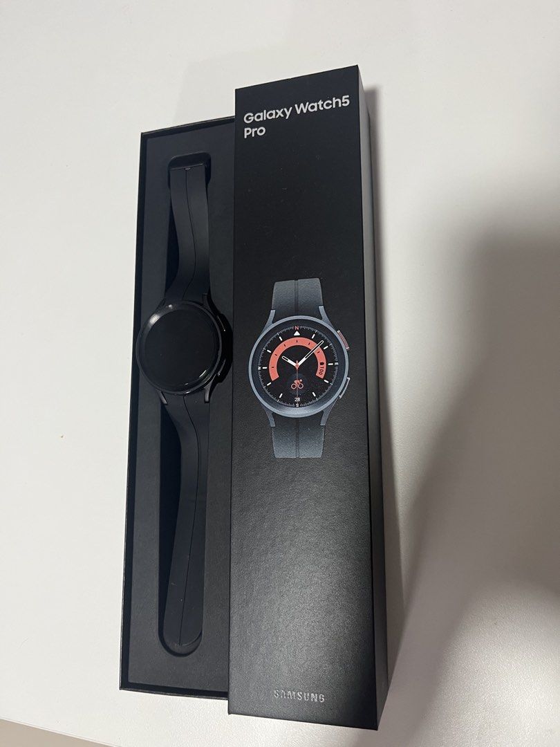 Samsung Galaxy Watch 5 Pro - 45mm (Category: Wearables & Smart Watches) located in Pasig City. Submitted by uyin7 (Listing ID 1470870050, Image 1). Description: .