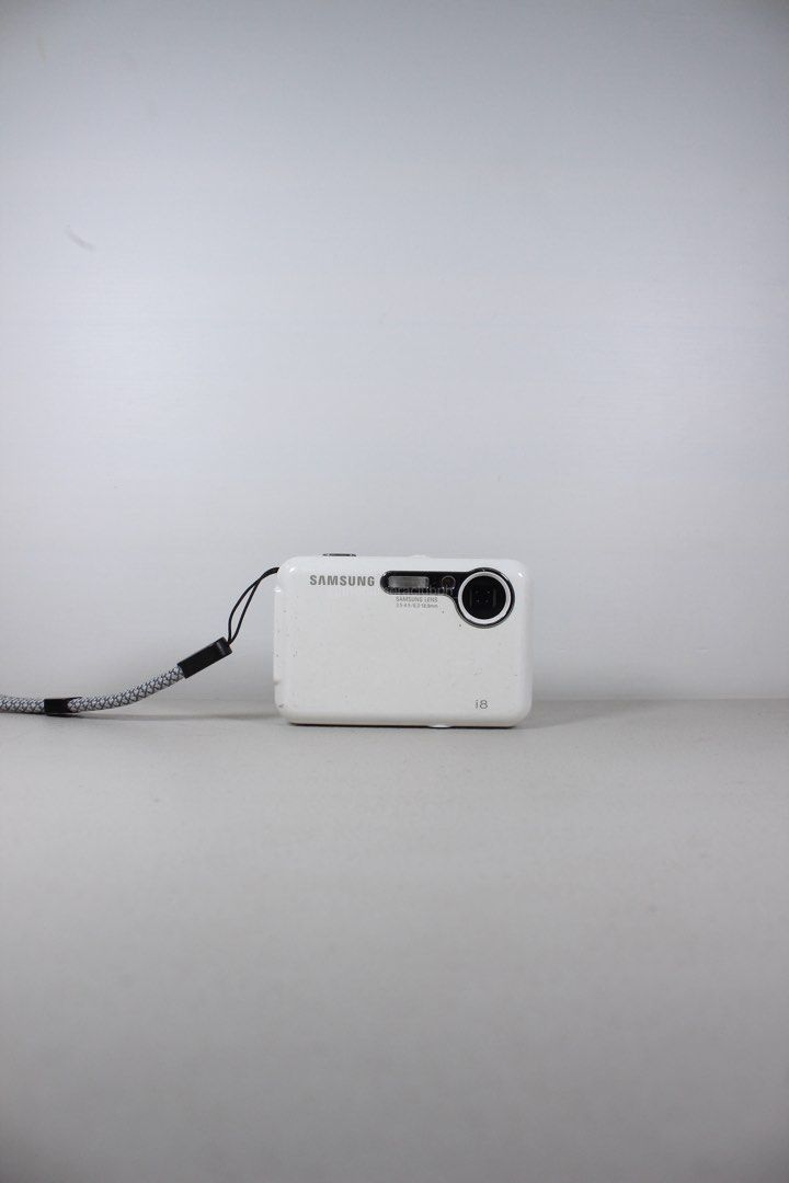 Samsung i8 8.2 MP Digital Camera (Category: Cameras) located in Tarlac. Submitted by thecouclub (Listing ID 1470849401, Image 3). Description: Samsung i8 8.2 MP Digital Camera ♡ ̆̈ CCD sensor ♡ ̆̈ built-in flash working ♡ ̆̈ movie mode (VGA) ♡ ̆̈ digital image stabilization ♡ ̆̈ face detection ♡ ̆̈ scene modes ♡ ̆̈ voice record ♡ ̆̈ photo style selector ♡ ̆̈ color mode ♡ ̆̈ 3x optical zoom ♡ ̆̈ digital zoom ♡ ̆̈ date imprint ♡ ̆̈ 2.7” LCD display