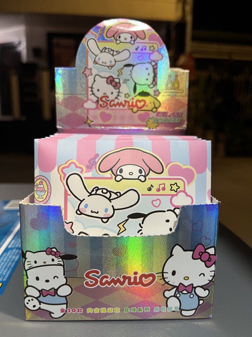 Sanrio Blind Box Badge / Pin (Category: Designer & Blind Box Toys) located in Taguig. Submitted by aalmonndmmillk (Listing ID 1470820286, Image 1). Description: Sanrio Blind Box 75mm Tinplated Brooch in Mystery Bag Pm for more info 💕.