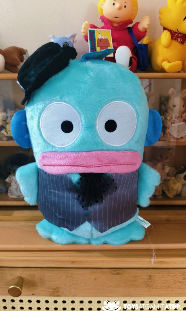 SANRIO: HANGYODON PLUSH, 13 INCHES (Category: Plushies & Soft Toys) located in San Pedro. Submitted by normancorpuz621 (Listing ID 1470745881, Image 1). Description: AVAILABLE: HANGYODON PLUSH SANRIO AUTHENTIC ◾FOR ONLY 650PhP📌 ◾SIZE: 12 INCHES ◾CONDITION RATE: 10/10 ◾FIRST TO PAY ◾MOP:GCASH/BDO ◾COURIER: J&T/FLASH/LALAMOVE ◾NO COD/COP/MEET UPS #JAPANITEM #BRANDNEW #NOPAPERTAG.