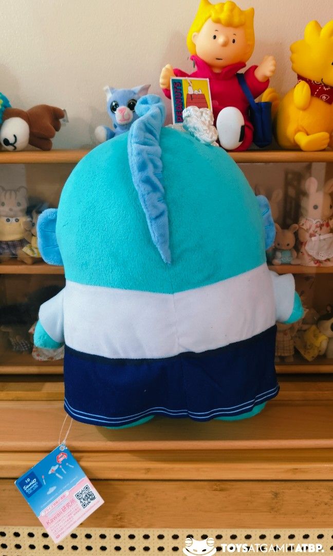SANRIO: HANGYODON PLUSH, BNWT 13 INCHES (Category: Plushies & Soft Toys) located in San Pedro. Submitted by normancorpuz621 (Listing ID 1470746103, Image 2). Description: AVAILABLE: HANGYODON PLUSH SANRIO AUTHENTIC ◾FOR ONLY 550PhP📌 ◾SIZE: 12 INCHES ◾CONDITION RATE: 10/10 ◾FIRST TO PAY ◾MOP:GCASH/BDO ◾COURIER: J&T/FLASH/LALAMOVE ◾NO COD/COP/MEET UPS #JAPANITEM #BRANDNEW #WITHPAPERTAG.