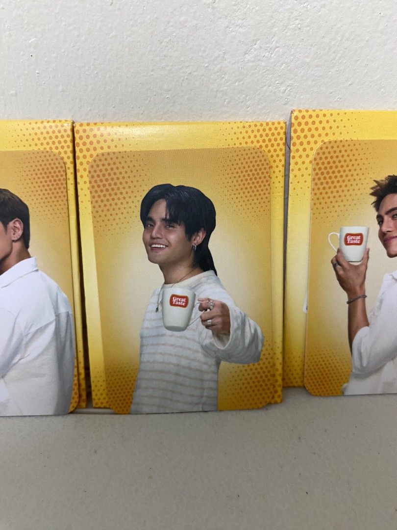 SB19 Great Taste Photocards Timpla Natin (Category: K-Wave Merchandise) located in Bacolod City. Submitted by jnvncntqntr (Listing ID 1470789522, Image 1). Description: 🎤🎶 SB19 Great Taste Photocards Timpla Natin🎤🎶 2 STELL 1 PABLO 📍LOCATION: BACOLOD CITY 💸Payment via Bank transfer 📦🚚: JNT OR LBC COP.