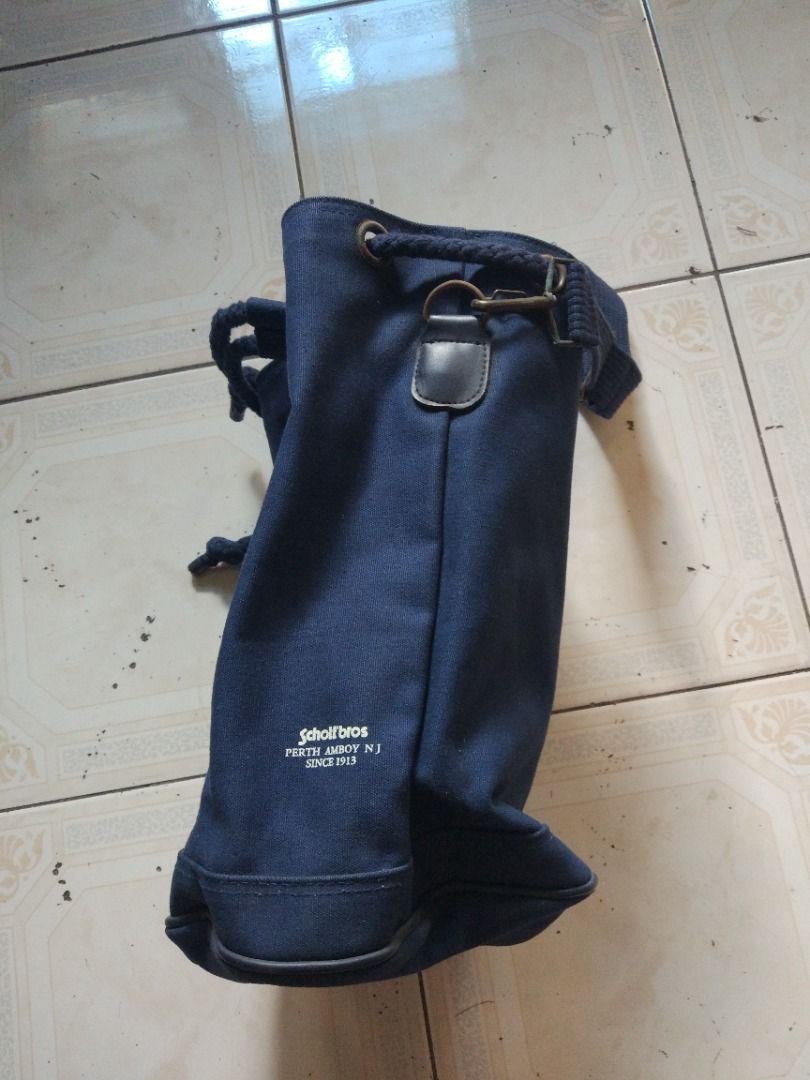 Schott Bucket Bag (Category: Luxury Bags & Wallets) located in Pasay City. Submitted by denimdude.ph (Listing ID 1470846930, Image 2). Description: rusted hardwares, last pics.