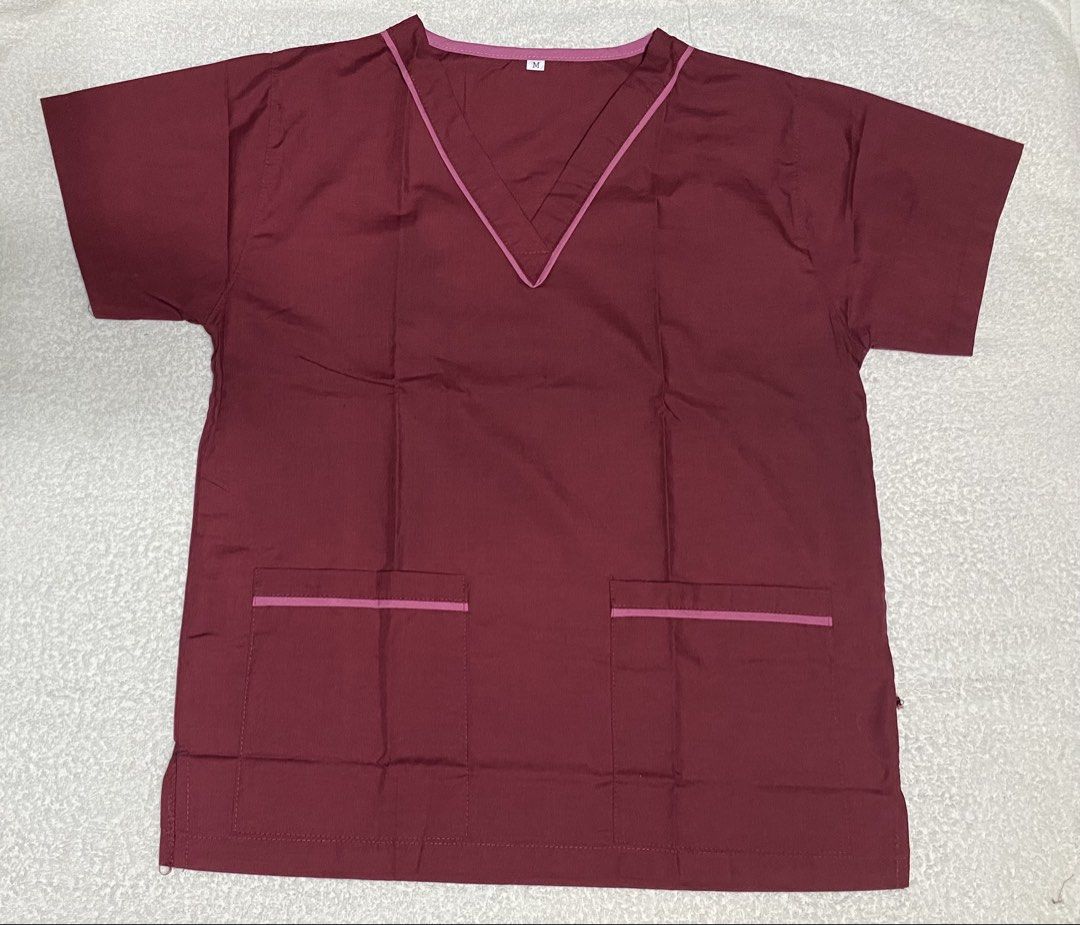 Scrubsuit (maroon) Medium (Category: Medical Supplies & Tools) located in Morong. Submitted by fcjonline528 (Listing ID 1469218009, Image 2). Description: Brand new maroon scrubsuit Fabric: Tetoron Lightweight fabric very comfy isuot.
