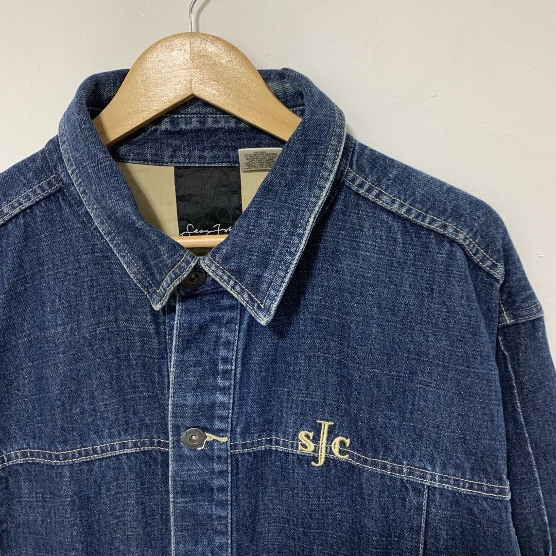 Seanjohn denim jacket (Category: Coats, Jackets and Outerwear) located in Cavite. Submitted by yobubsss (Listing ID 1470916757, Image 1). Description: Size large 24w 29L Good condition No issie.