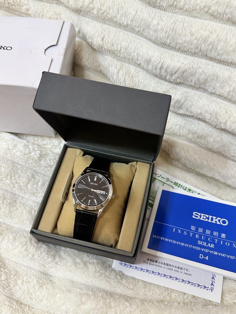 Seiko Solar Men's watch (Category: Men's Watches) located in Cavite. Submitted by aljennaaaa (Listing ID 1470878016, Image 1). Description: .