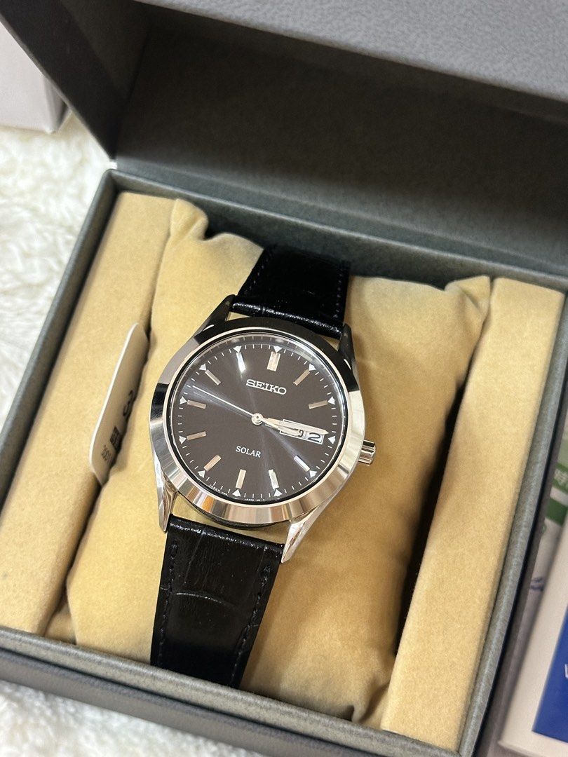 Seiko Solar Men's watch (Category: Men's Watches) located in Cavite. Submitted by aljennaaaa (Listing ID 1470878016, Image 3). Description: .