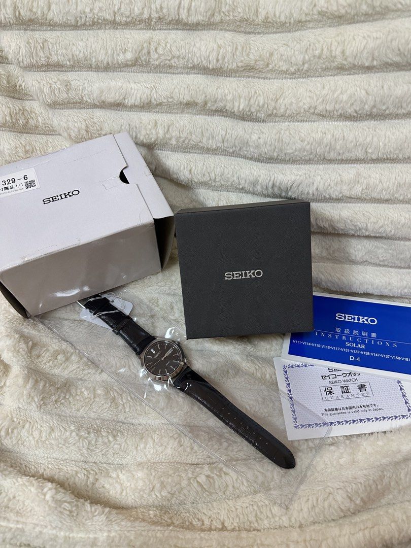 Seiko Solar Men's watch (Category: Men's Watches) located in Cavite. Submitted by aljennaaaa (Listing ID 1470878016, Image 2). Description: .