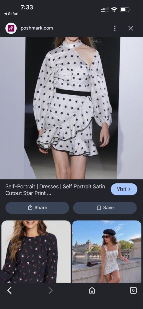 Self Portrait Dress (Category: Dresses) located in Quezon City. Submitted by rych0799 (Listing ID 1470854640, Image 3). Description: Yes for haggling! Never been used. Need wash since it stored in my Wardrobe po. Small -medium can fit .