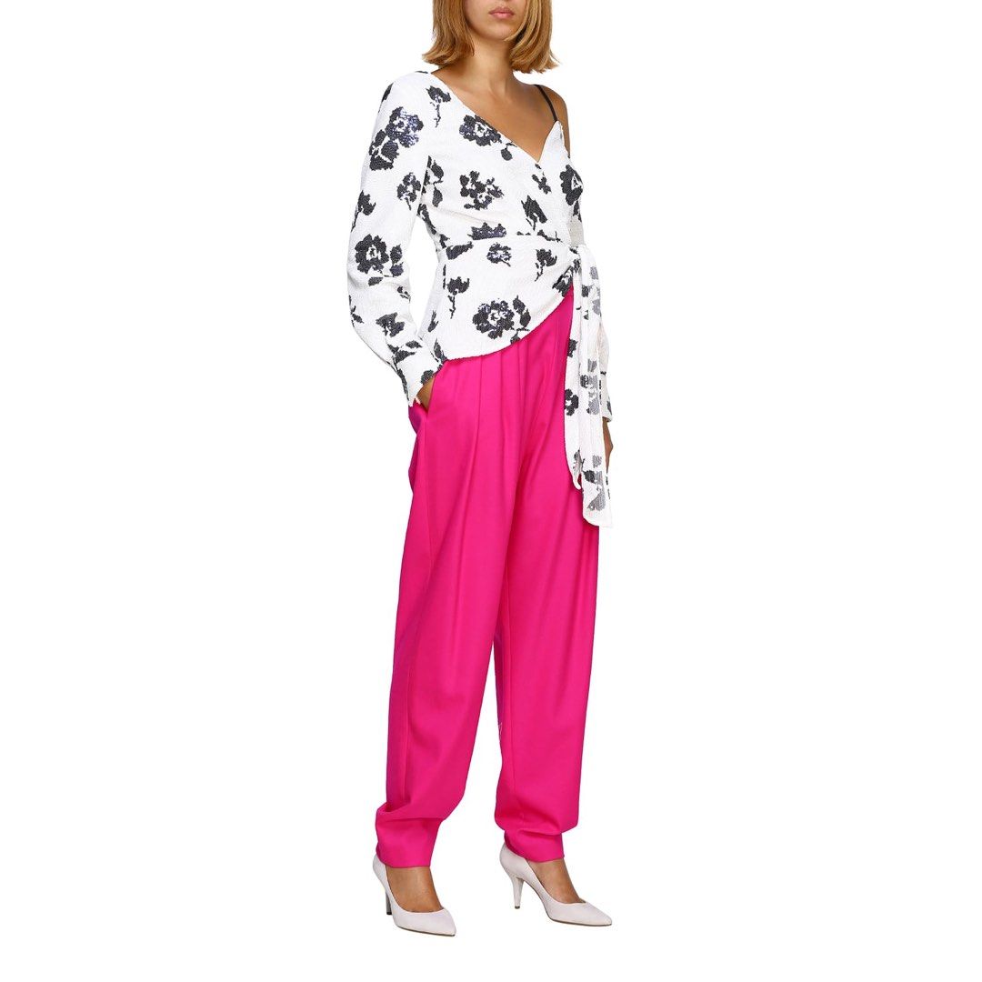 Self-Portrait Floral Sequin Wrap Top (Category: Others Tops) located in Sasmuan (Sexmoan). Submitted by winterclothes.ph (Listing ID 1470757971, Image 2). Description: Self-Portrait Floral Sequin Wrap Top UK 12 on tag Width 17.5 Length 23 Excellent Condition .