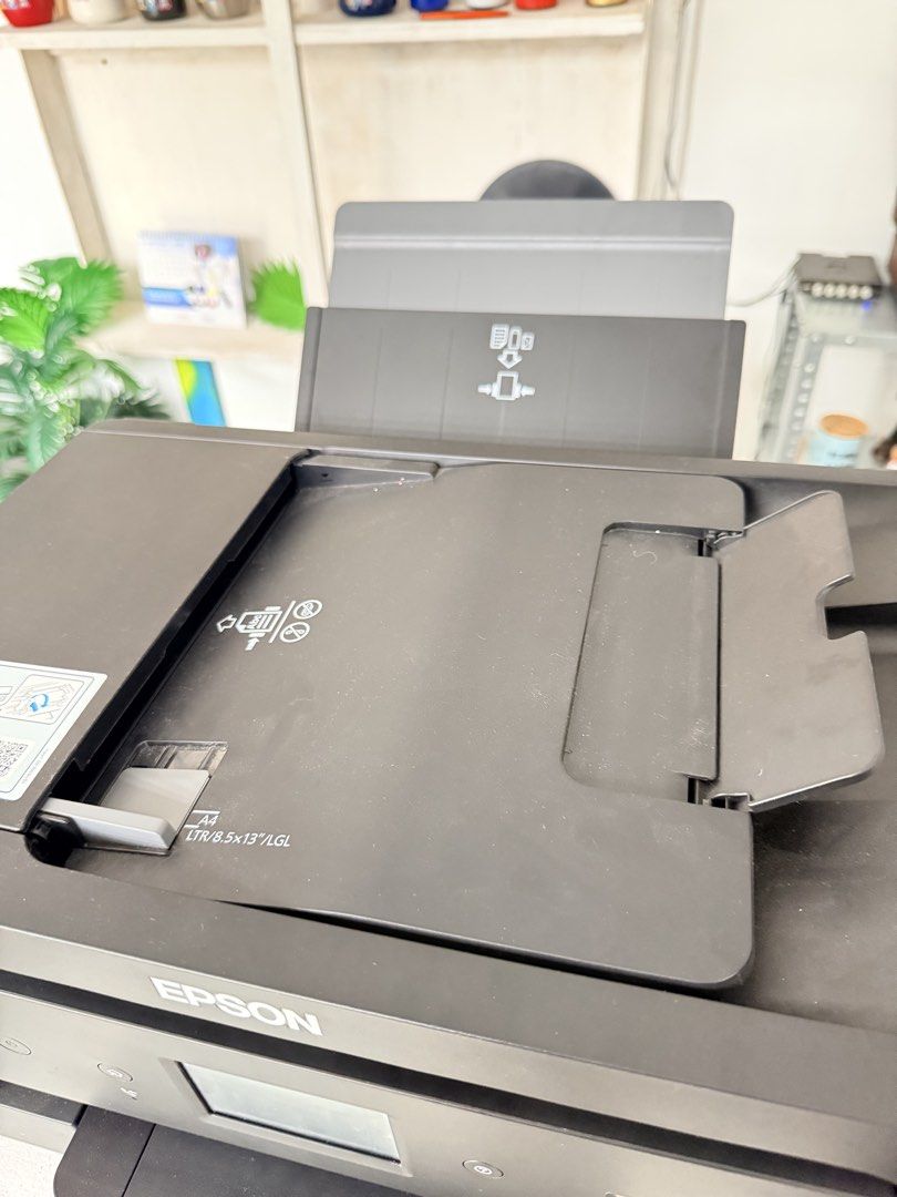 Selling l14150 printer epson (Category: Printers, Scanners & Copiers) located in Caloocan City. Submitted by psycholodee (Listing ID 1470821019, Image 3). Description: Selling my Epson L14150 printer, purchased around August 2026. Still relatively new and comes with a 2-year warranty! 💰 Price: ₱26,000 (Negotiable) 🚚 Delivery available! ✅ Print, Scan, copy and Fax A3, bulk printing, Wireless Printing ✅ Recently purchased ✅ With 2-year warranty ✅