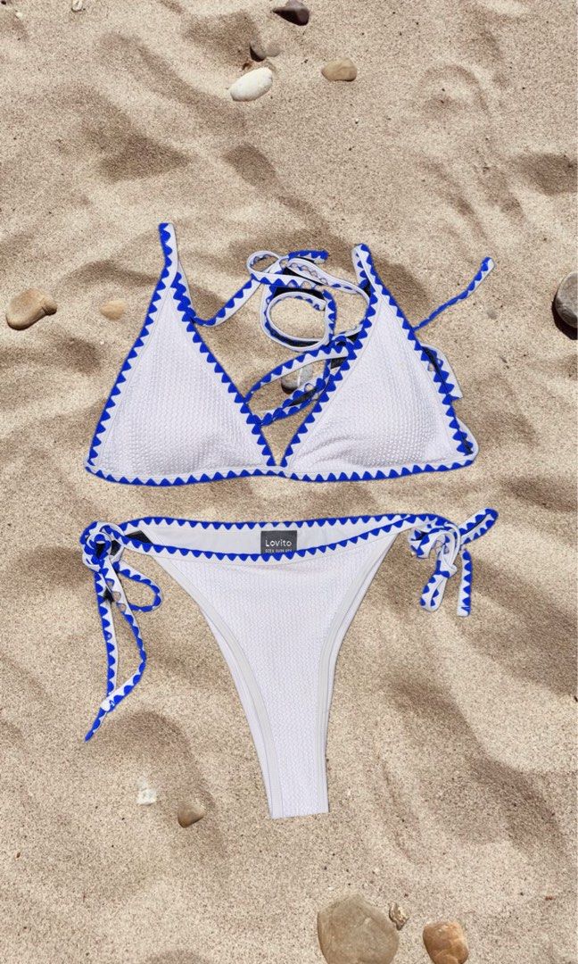 Bundle of 5 swimsuits (XS-M) (Category: Bikinis & Swimsuits) located in Naic. Submitted by cocojamsamonay04 (Listing ID 1470875128, Image 1). Description: - never been used (1 is from L0vito) - color may vary due to lighting - sold as a set only - will re-wash before sending the package - ₱650 + shipping fee - mop: GC@sh/Marib@nk - mod: jnt from Cavite.