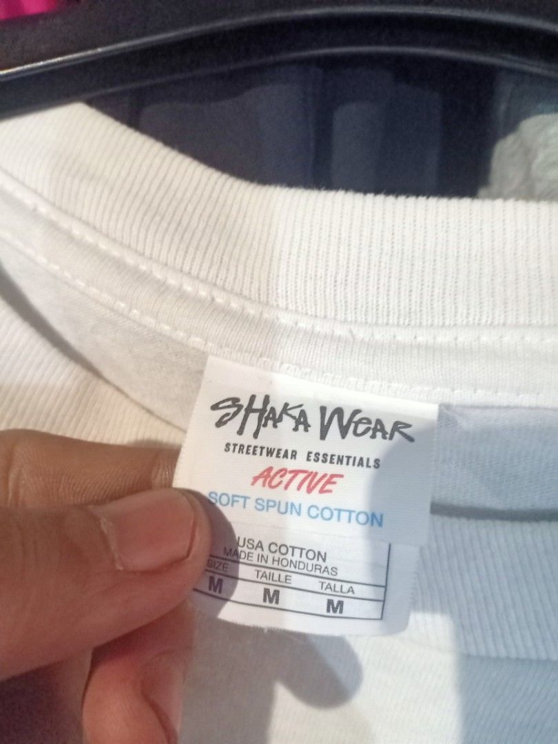 Shaka Wear (Category: Tshirts & Polo Shirts ) located in Pasig City. Submitted by thrifttofit (Listing ID 1470868276, Image 3). Description: Shaka wear (Kansas City) Size Miduem Condition 9/10 L-27 w-23 Issue need wash only Pasig city.