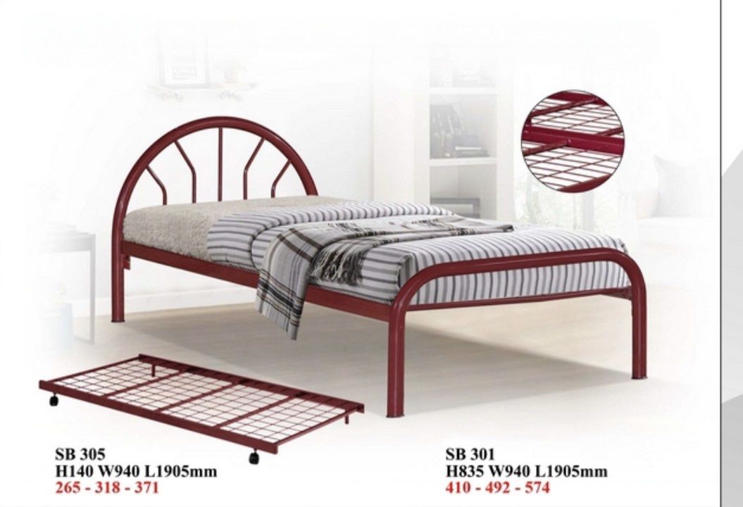 Single bed pull out solid (Category: Bed Frames & Mattresses) located in Semenyih. Submitted by quefurnituretrading (Listing ID 1470839606, Image 1). Description: Assalamualaikum & Salam Sejahtera. 🚩 Perabot Quefurniture, Beroperasi di Semenyih,Selangor. Hanya jual baru saja.