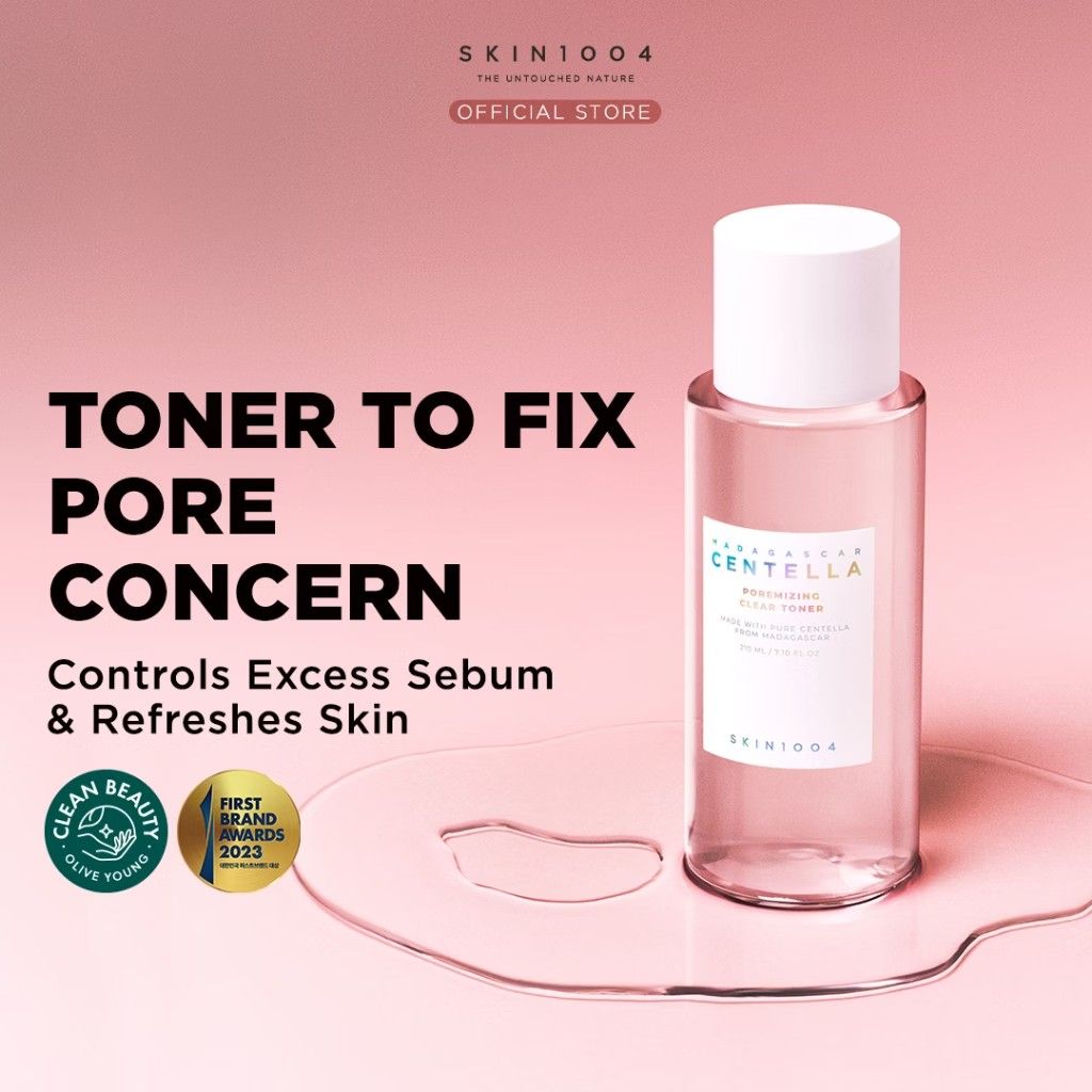Skin1004 Poremizing Clear Toner (Category: Face Care) located in Quezon City. Submitted by ki_iro_sells (Listing ID 1470898055, Image 1). Description: BRAND NEW AUTHENTIC OPENED BOX ONLY (Sealed Bottle) OG PRICE: 499 Mop : gcash/gotyme DEL: Jnt Lalamove Pm for actual pics.