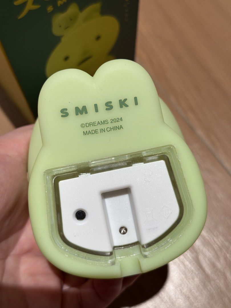 Smiski Lamp Touch Light (Category: Lighting) located in Quezon City. Submitted by v.etc (Listing ID 1470897548, Image 3). Description: 🟢Official Smiski Lamp Touch Light ✨10/10 Condition ✨100% tested and working properly ✨Complete with original box, charging cable, and packaging 💥Works best as desk decor or bedside night light for collectors!! RFS: Decluttering Bought for around P2000 in HK (see pic for amount HKD 258).