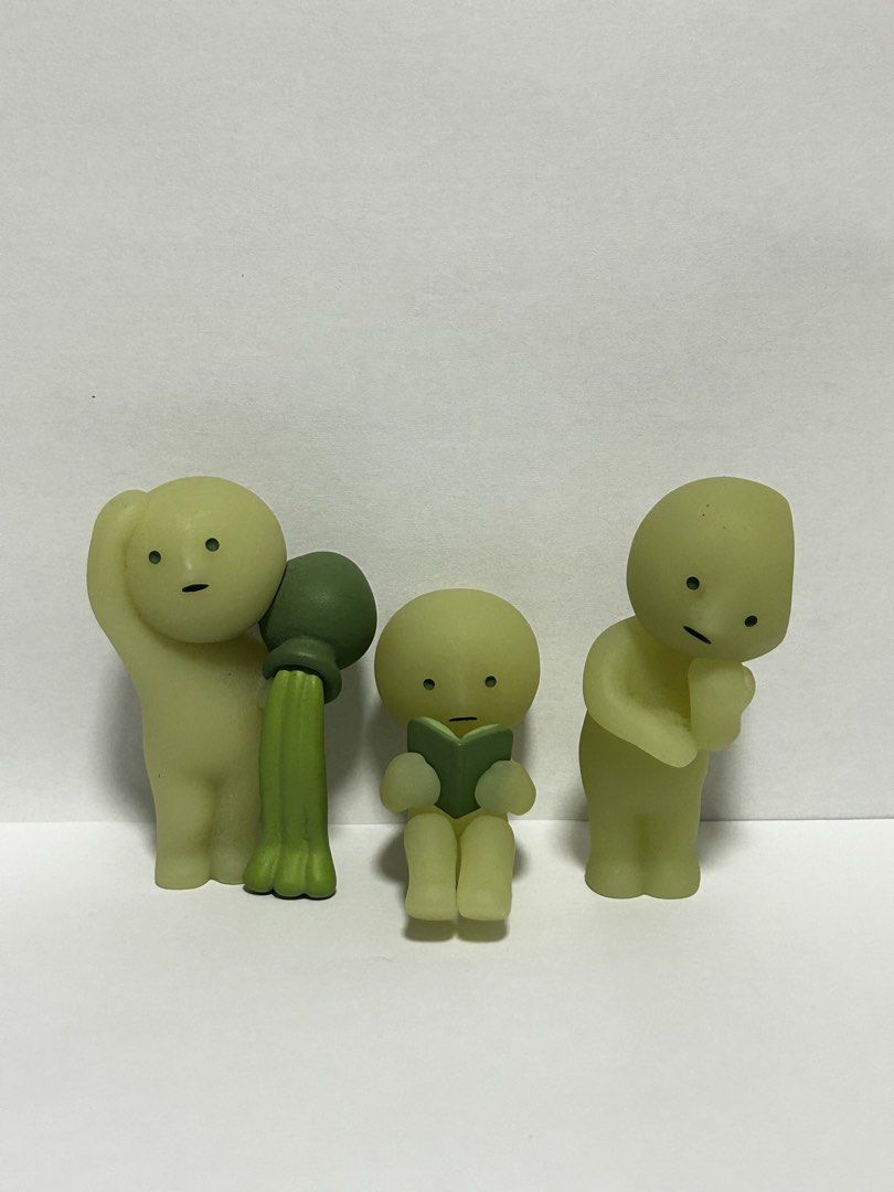 smiski set (Category: Designer & Blind Box Toys) located in Bulacan. Submitted by tiramisuiui (Listing ID 1470880119, Image 1). Description: orig smiski, no foil and no box but still in good condition take all for 650 + sf museum series - the source bed series - reading living series - thinking rfs: need funds 😢 mop and delivery: gcash and j&t 📍Bulacan .