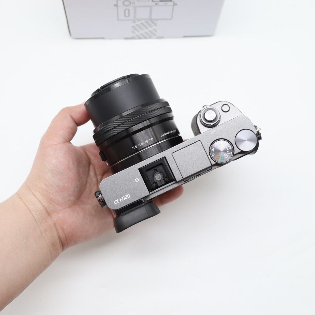 Sony a6000 with 16-50 lens (Category: Cameras) located in Manila. Submitted by jaimeeloutan (Listing ID 1470838810, Image 2). Description: for sale Sony a6000 Mirrorless with 16-50 OSS lsns Gray edition 25,490 only 💰25,490 only fix price posted lowest price in market best seller for photoshoot and video 7k shutter count good condition Almost new No issue all working -The Sony a6000 Mirrorless is 24.3 MP APS-C BIONZ X processor,11 fps continuous 