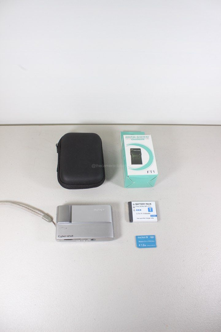 Sony Cyber-shot DSC-T10 7.2 MP Digital Camera (Category: Cameras) located in Tarlac. Submitted by thecouclub (Listing ID 1470852380, Image 2). Description: Sony Cyber-shot DSC-T10 7.2 MP Digital Camera ♡ ̆̈ Super HAD CCD sensor ♡ ̆̈ built-in flash working ♡ ̆̈ movie mode (VGA) ♡ ̆̈ Super SteadyShot image stabilization ♡ ̆̈ scene modes ♡ ̆̈ color modes ♡ ̆̈ red eye reduction ♡ ̆̈ picture effects ♡ ̆̈ 3x optical zoom ♡ ̆̈ digital zoom ♡ ̆̈ 2.5” LCD