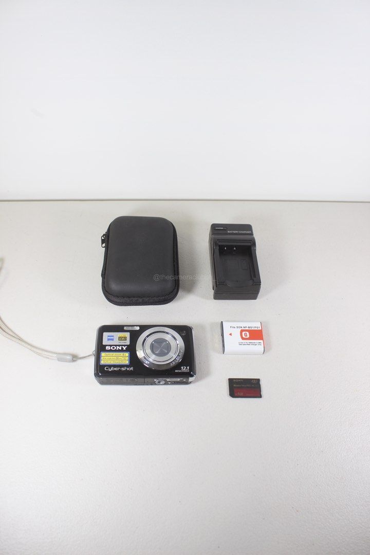 Sony Cyber-shot DSC-W220 12.1 MP Digital Camera (Category: Cameras) located in Tarlac. Submitted by thecouclub (Listing ID 1470855842, Image 2). Description: Sony Cyber-shot DSC-W220 12.1 MP Digital Camera ♡ ̆̈ CCD sensor ♡ ̆̈ built-in flash working ♡ ̆̈ movie mode ♡ ̆̈ optical image stabilization (IS) ♡ ̆̈ face detection ♡ ̆̈ red eye reduction ♡ ̆̈ scene selection ♡ ̆̈ smile shutter ♡ ̆̈ 4x optical zoom ♡ ̆̈ 2x digital zoom ♡ ̆̈ 2.7” LCD display