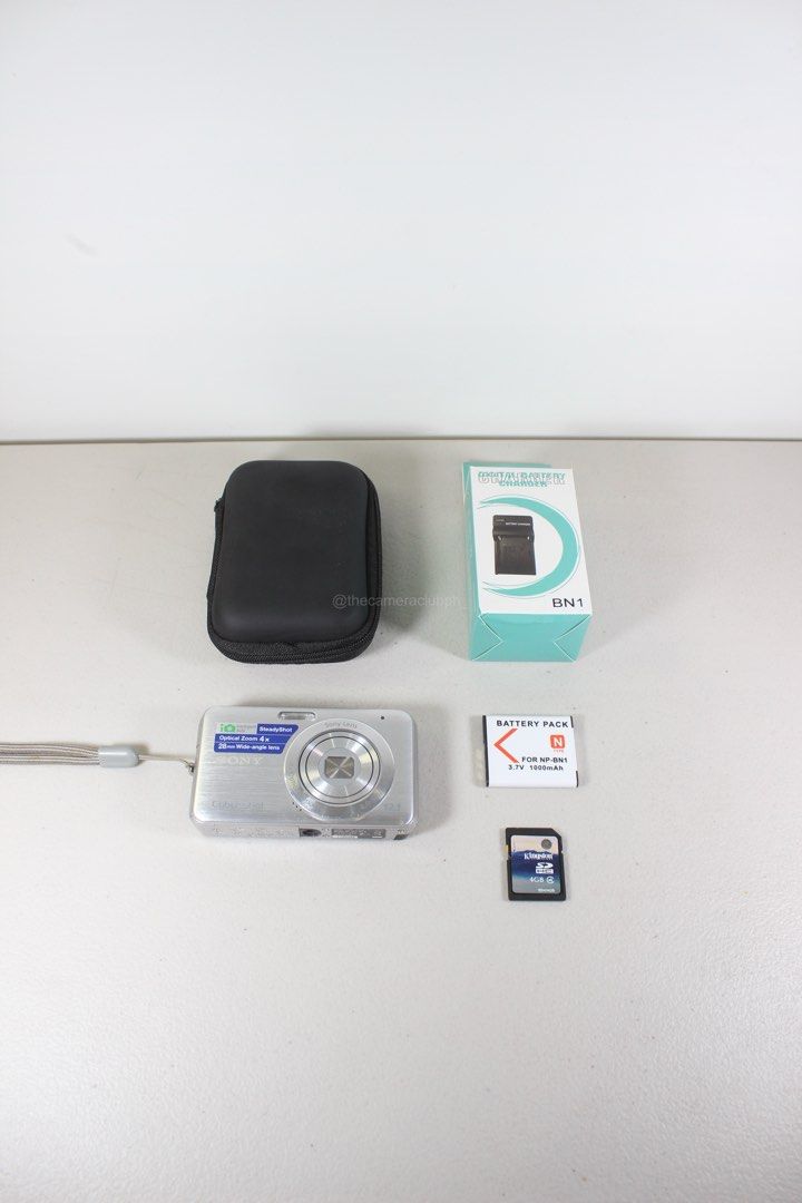 Sony Cyber-shot DSC-W310 12.1 MP Digital Camera (Category: Cameras) located in Tarlac. Submitted by thecouclub (Listing ID 1470856573, Image 2). Description: Sony Cyber-shot DSC-W310 12.1 MP Digital Camera (Silver) ♡ ̆̈ CCD sensor ♡ ̆̈ built-in flash working ♡ ̆̈ movie mode (VGA) ♡ ̆̈ SteadyShot image stabilization ♡ ̆̈ scene modes ♡ ̆̈ smile detection ♡ ̆̈ face detection ♡ ̆̈ red eye reduction ♡ ̆̈ 4x optical zoom ♡ ̆̈ digital zoom ♡ ̆̈ 2.7” LCD