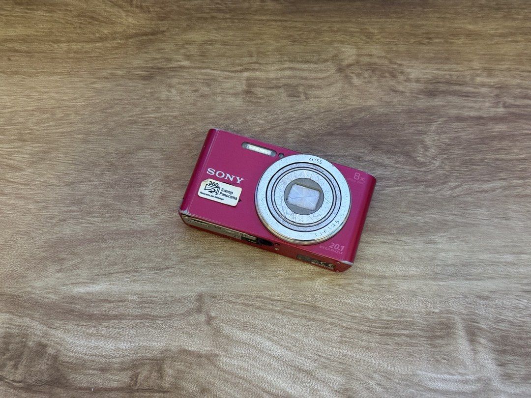 SONY CYBERSHOT DSC-W830 (pink) (Category: Cameras) located in Manila. Submitted by digifaves.ph (Listing ID 1470855495, Image 2). Description: RUSH SALE!! SONY CYBERSHOT DSC-W830 (pre-owned) SN4813301 ₱3999 20.1MP 8x Optical Zoom Body Condition: 5/10 Functionality: flash, zoom, and buttons are all working. issue: lcd lines, video glitch inclusion: unit, battery, sd card, universal charger, wrist strap, and camera pouch. READY TO USE! Location: Ma