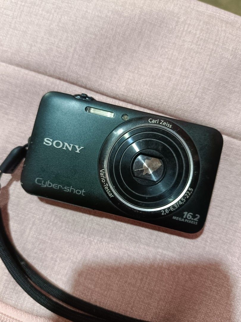 SONY CYBERSHOT DSC-WX7 DIGITAL CAMERA DIGICAM (Category: Cameras) located in Manila. Submitted by jade_snap (Listing ID 1470830114, Image 1). Description: ✧⁠* SONY CYBERSHOT DSC-WX7 - crisp outputs0 ♡ ₱5,499 READY TO USE lens dust when full max zoom 🩰Specs: *.' 16.2 MP *.' 5x optical zoom *.' ISO 100 to 3200 *.' CMOS sensor 🎞️ Condition: ७९ all buttons are working, zoom, and flash ७९ body condition: 8/10 ७९ signs of usage 👛 Ready to use! ७९ In