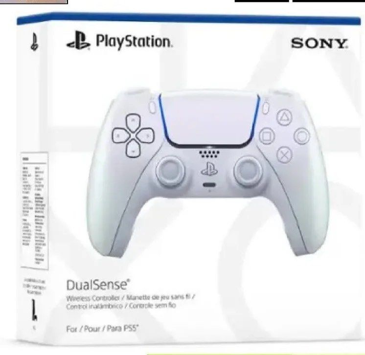 Sony PlayStation 5 DualSense Wireless Controller Chroma Pearl White ...