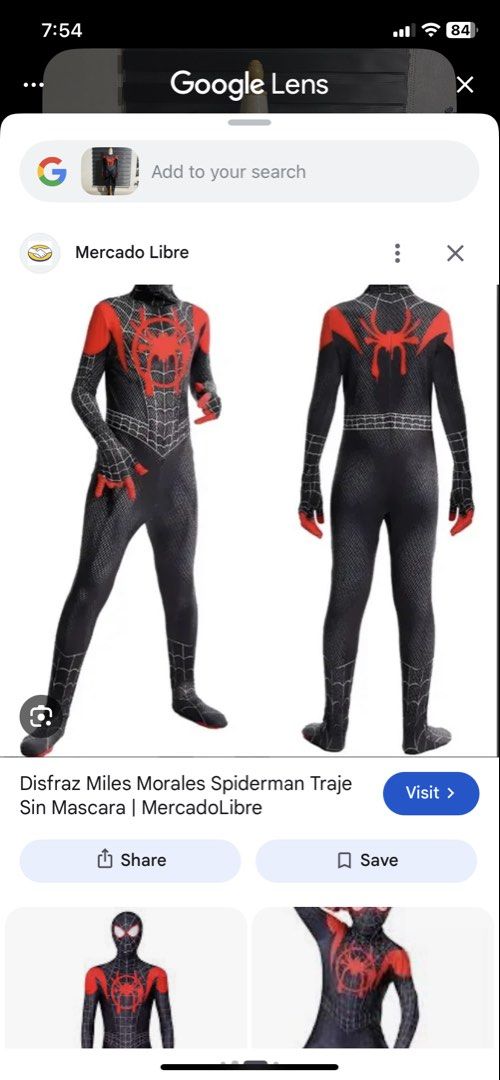 Spider Costume (Category: Everything Else Others) located in Caloocan City. Submitted by discusonlineshop (Listing ID 1470743887, Image 1). Description: unisex sx to small.