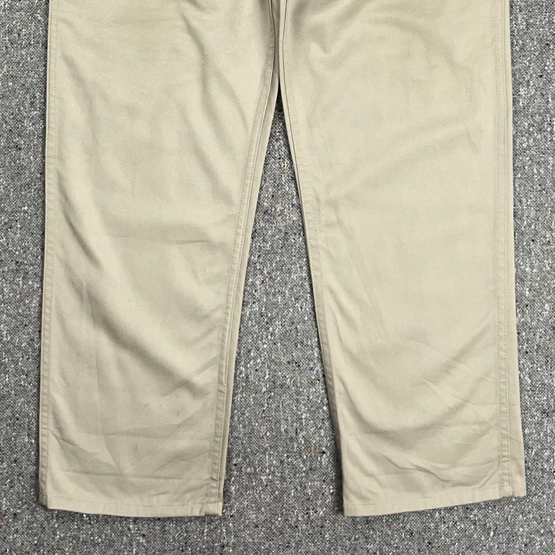 Stan Ray type-l Fatigue Khaki Twill Pants (Category: Trousers) located in Zamboanga. Submitted by rag_20 (Listing ID 1470912726, Image 3). Description: Stan Ray type-l Fatigue Khaki Twill Pants A classic workwear staple inspired by vintage military uniforms. Durable mid-weight cotton twill. featuring two signature front patch pockets and two button-down rear pockets featuring rectangular flaps. Tagged Size: 34 Measurement (inches) 17.5 Waist 13 F