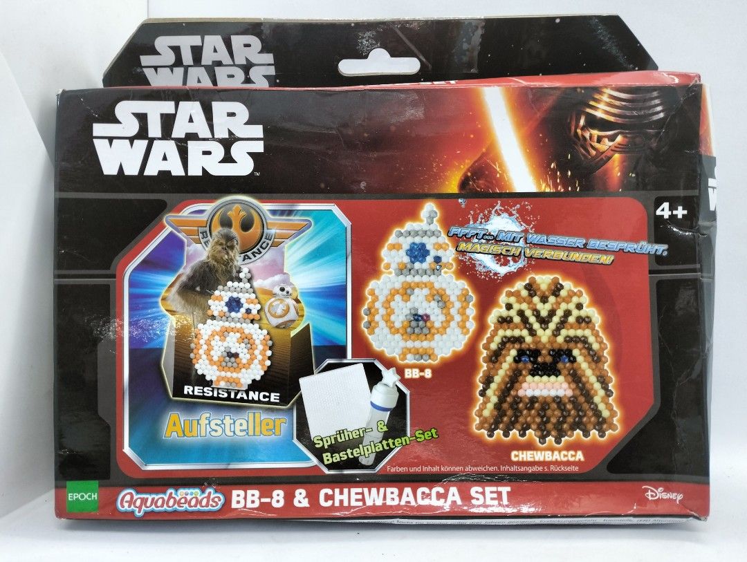 Star Wars Aqua Beads B-B-8 Set (Category: Other Merchandise) located in Baguio. Submitted by toys_of_yesteryear (Listing ID 1470893864, Image 3). Description: 📌Loc. Baguio 📌Price: Posted + sf Epoch x Lucas Film Star Wars Aqua Beads B-B-8 New, damaged box. Actual photos. What you see is what you get Mop: Gcash Mod: J&T only #crossposted.