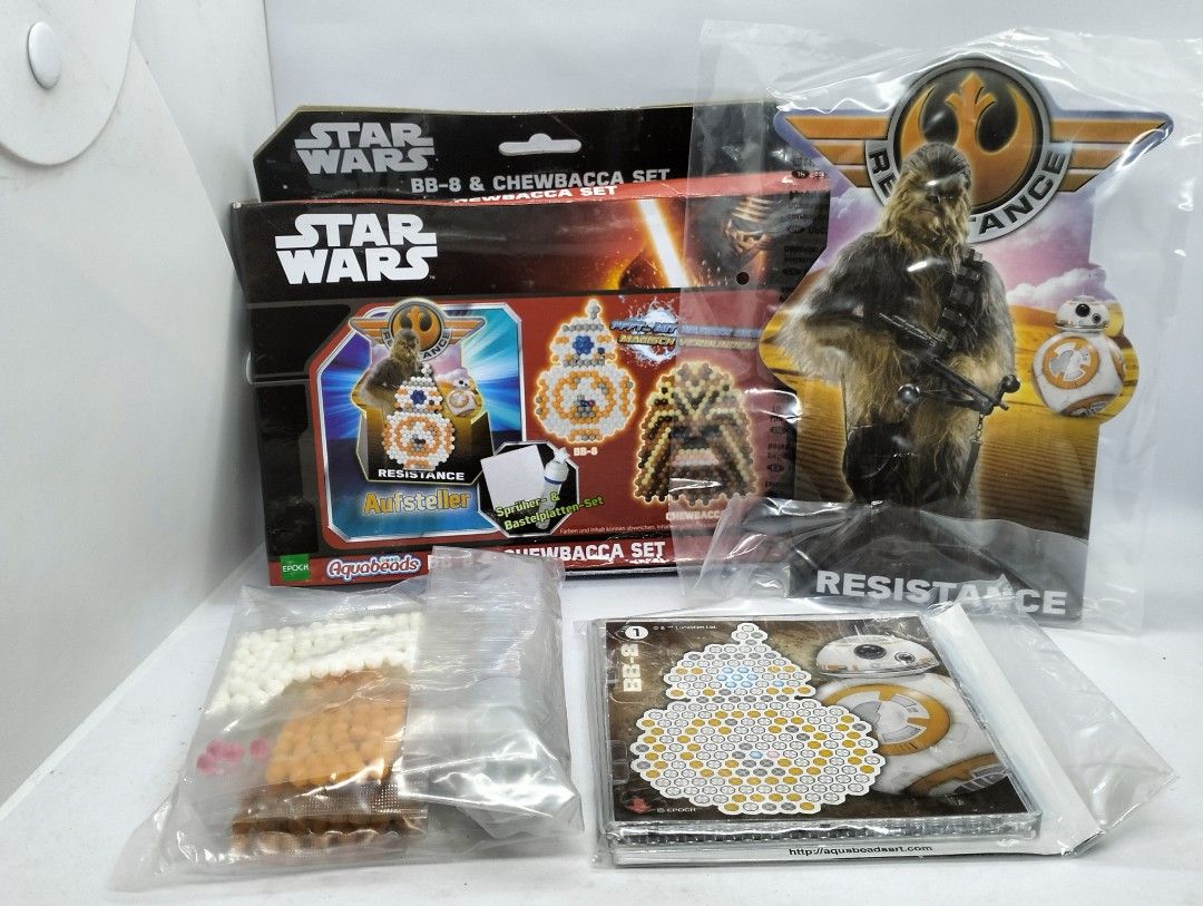 Star Wars Aqua Beads B-B-8 Set (Category: Other Merchandise) located in Baguio. Submitted by toys_of_yesteryear (Listing ID 1470893864, Image 1). Description: 📌Loc. Baguio 📌Price: Posted + sf Epoch x Lucas Film Star Wars Aqua Beads B-B-8 New, damaged box. Actual photos. What you see is what you get Mop: Gcash Mod: J&T only #crossposted.