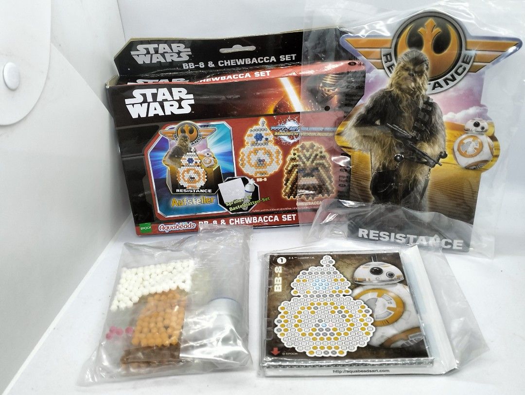Star Wars Aqua Beads B-B-8 Set (Category: Other Merchandise) located in Baguio. Submitted by toys_of_yesteryear (Listing ID 1470893864, Image 2). Description: 📌Loc. Baguio 📌Price: Posted + sf Epoch x Lucas Film Star Wars Aqua Beads B-B-8 New, damaged box. Actual photos. What you see is what you get Mop: Gcash Mod: J&T only #crossposted.