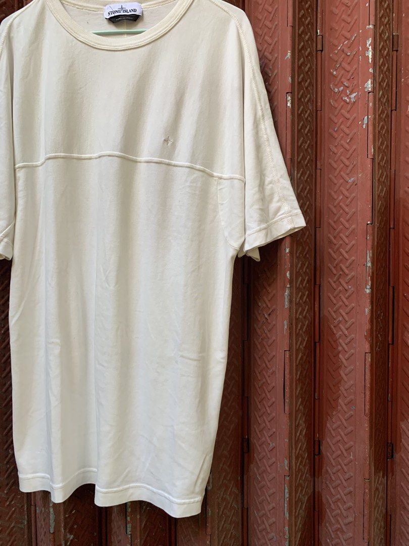Stone Island Embroidered Compass Tee (Category: Tshirts & Polo Shirts ) located in Buhi. Submitted by __sibol (Listing ID 1470816630, Image 3). Description: Stone Island Embroidered Compass Tee Measurements: Width: 21” Length: 30”.