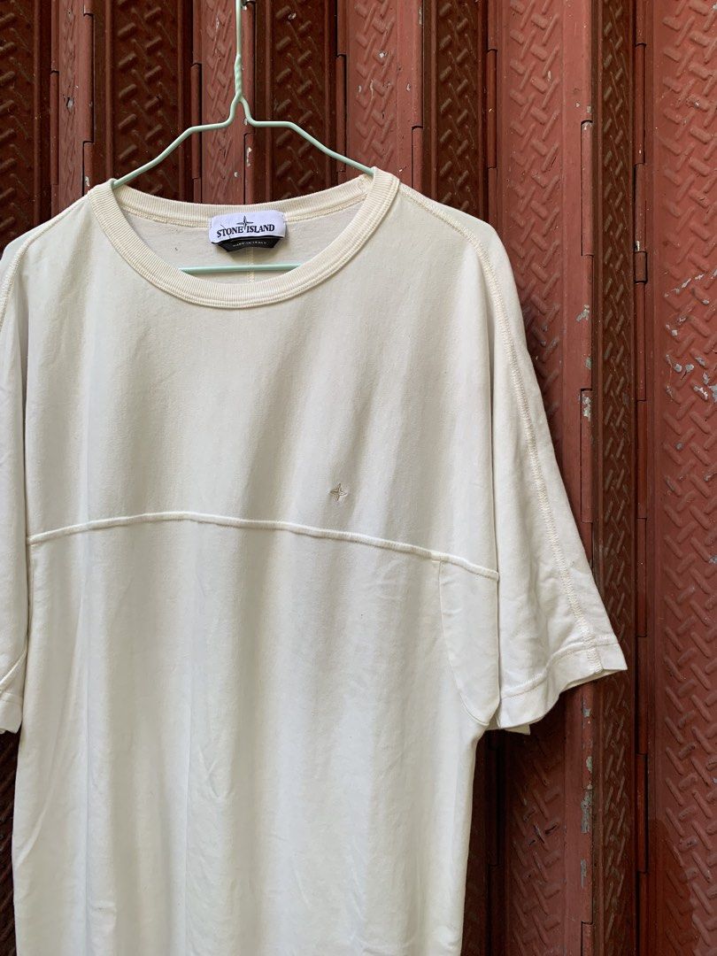 Stone Island Embroidered Compass Tee (Category: Tshirts & Polo Shirts ) located in Buhi. Submitted by __sibol (Listing ID 1470816630, Image 2). Description: Stone Island Embroidered Compass Tee Measurements: Width: 21” Length: 30”.