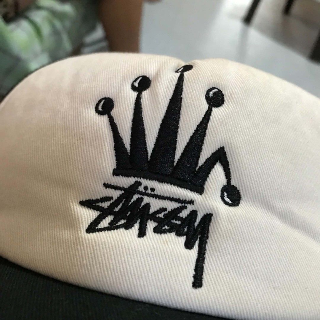 Stussy Crown Trucker Cap (Category: Caps & Hats) located in Aloran. Submitted by thrift_hunter73 (Listing ID 1470853118, Image 2). Description: Stussy Crown Trucker Cap.