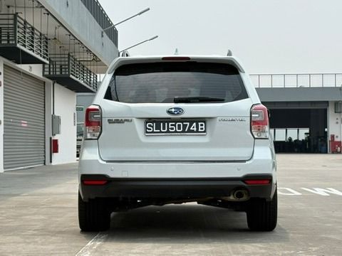 Subaru Forester 2.0i-L (A) (Category: Used Cars) located in Singapore. Submitted by tosautoplatewerk (Listing ID 1470777413, Image 3). Description: Features 2.0L engine with 147bhp & 198Nm, paired with CVT auto, paddle shifters & SI-Drive. AWD with X-Mode, 7 airbags & cruise control. View specs of the Subaru Forester (2013-2019) Accessories Auto headlights, sport rims, DRL, electric seats, reverse sensors, aftermarket Android player with Bluetoot