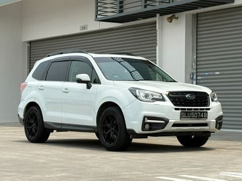 Subaru Forester 2.0i-L (A) (Category: Used Cars) located in Singapore. Submitted by tosautoplatewerk (Listing ID 1470777413, Image 2). Description: Features 2.0L engine with 147bhp & 198Nm, paired with CVT auto, paddle shifters & SI-Drive. AWD with X-Mode, 7 airbags & cruise control. View specs of the Subaru Forester (2013-2019) Accessories Auto headlights, sport rims, DRL, electric seats, reverse sensors, aftermarket Android player with Bluetoot