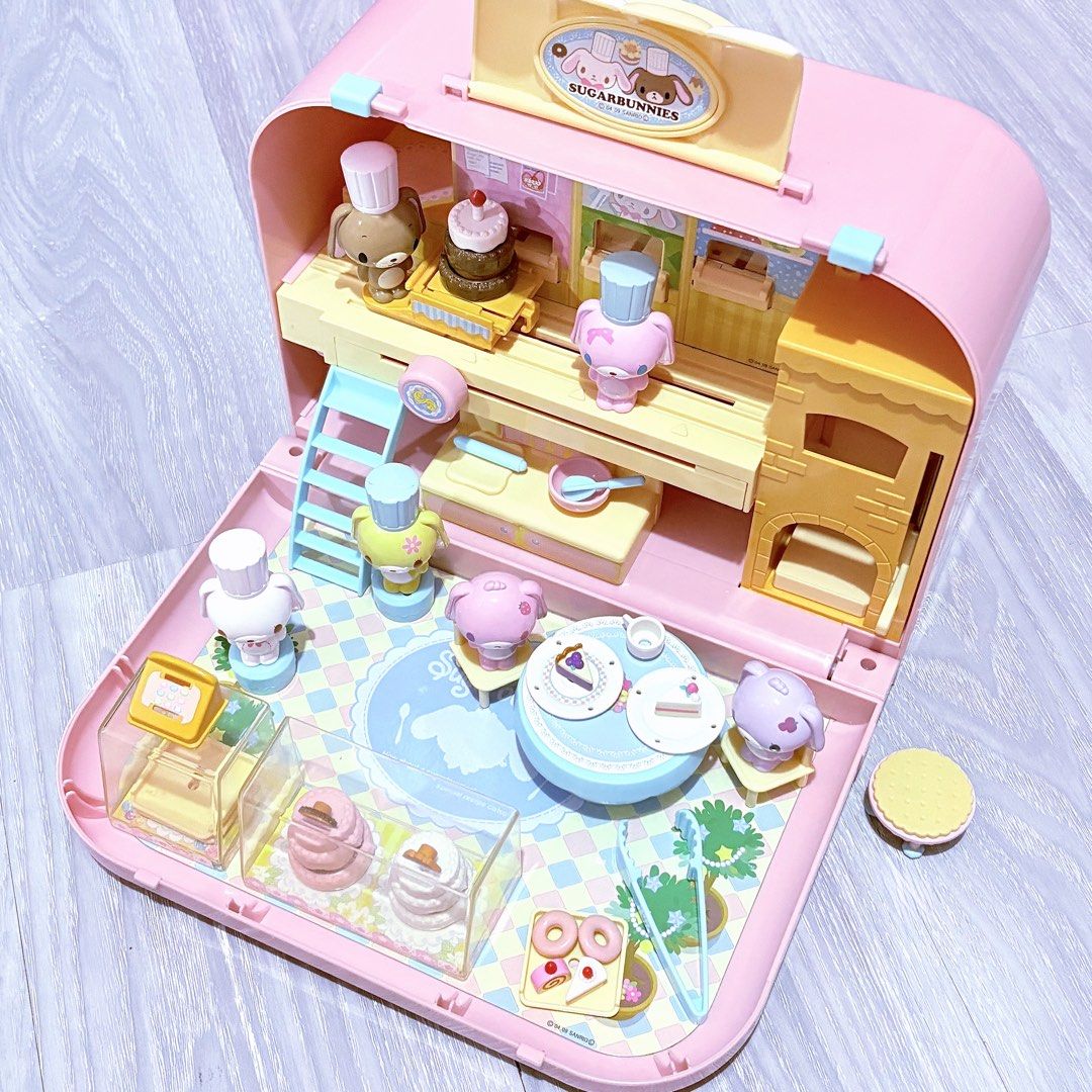 Sugarbunnies Dollhouse Bakery Playset (Category: Kids Toys) located in Malabon City. Submitted by mika_rica (Listing ID 1470823266, Image 1). Description: RARE sugarbunnies bakery playset location: manila, caloocan courier: JNT/lalamove (same day delivery) LAST PRICE POSTED. .