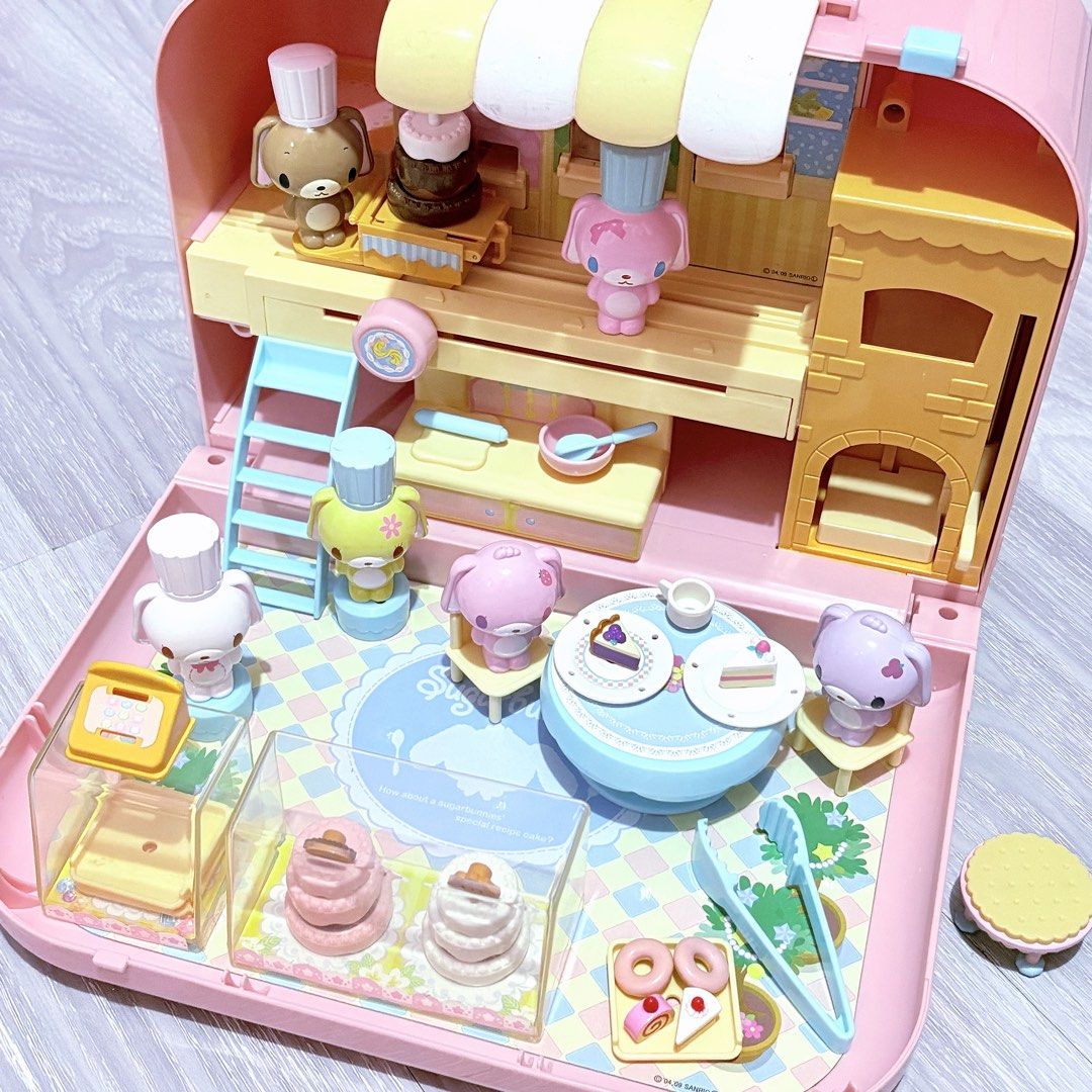 Sugarbunnies Dollhouse Bakery Playset (Category: Kids Toys) located in Malabon City. Submitted by mika_rica (Listing ID 1470823266, Image 2). Description: RARE sugarbunnies bakery playset location: manila, caloocan courier: JNT/lalamove (same day delivery) LAST PRICE POSTED. .