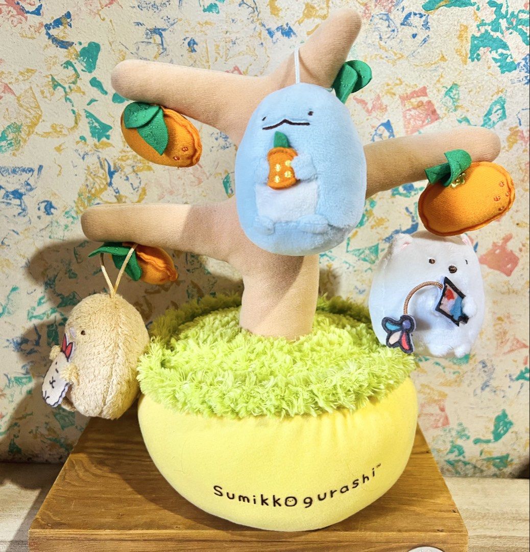 Sumikkogurashi ~The Great Fortune Tree~ Plush Set (Category: Plushies & Soft Toys) located in Taguig. Submitted by lae.onlineshop (Listing ID 1470931926, Image 1). Description: Sumikkogurashi ~The Great Fortune Tree~ Plush Set *With etiketa, no paper tag *San-X x McDonalds 2020 Collaboration Item *No original packaging, AS IS *THE COLOR MAY SLIGHTLY DIFFER FROM ACTUAL DUE TO LIGHTING AND/OR SCREEN RESOLUTION. Issue: missing yung isang plush charm